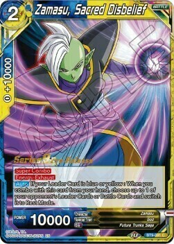 Zamasu, Sacred Disbelief Card Front