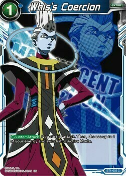 Whis's Coercion Card Front