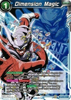 Dimension Magic Card Front