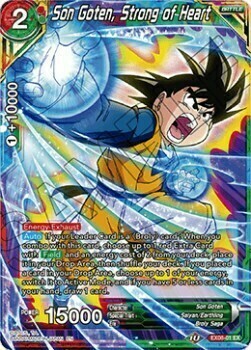 Son Goten, Strong of Heart Card Front