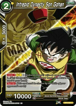 Intrepid Dynasty Son Gohan Card Front