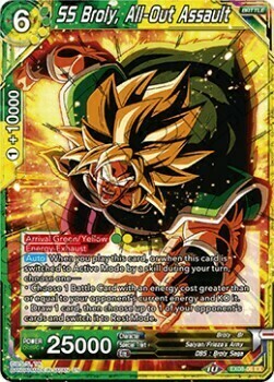 SS Broly, All-Out Assault Card Front