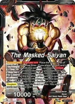 The Masked Saiyan // Bardock, Unbound by Darkness Card Front