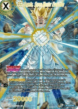 SS3 Gogeta, Super Warrior Evolution Card Front