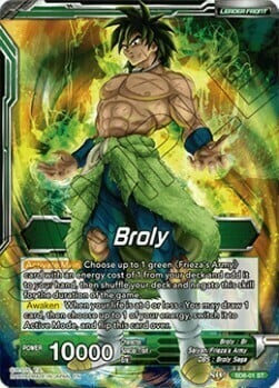 Broly // Broly, Evil Unleashed Card Front