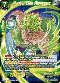 Broly, the Ravager Card Front