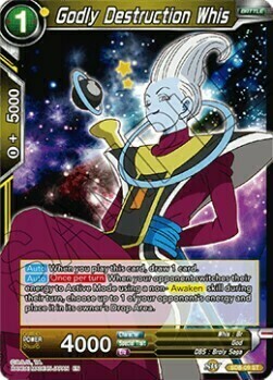 Godly Destruction Whis Card Front
