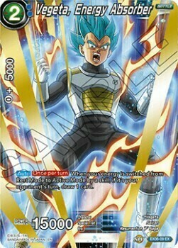 Vegeta, Energy Absorber Card Front