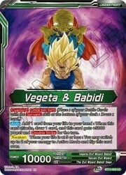 Vegeta & Babidi // Babidi & Prince of Destruction Vegeta, Mightiest Majin