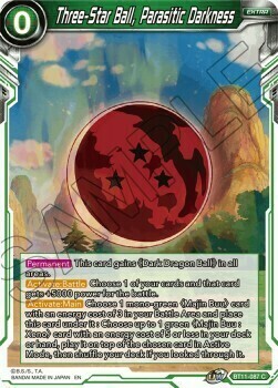 Three-Star Ball, Parasitic Darkness Card Front