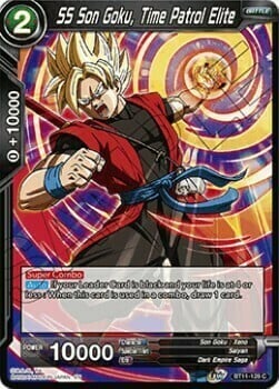 SS Son Goku, Time Patrol Elite Card Front