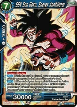 SS4 Son Goku, Energy Annihilator Card Front