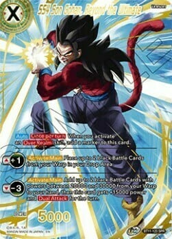SS4 Son Gohan, Beyond the Ultimate Card Front