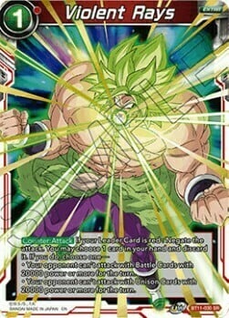 Violent Rays Card Front