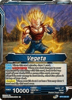 Vegeta // SS4 Vegeta, Ultimate Evolution Card Front