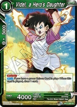 Videl, a Hero's Daughter Card Front