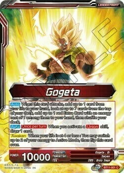 Gogeta // SSB Gogeta, Prophet of Demise Card Front