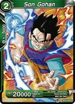 Son Gohan Card Front