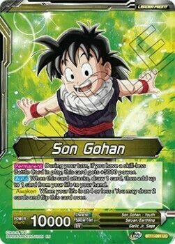 Son Gohan // Son Gohan & Hire-Dragon, Boundless Friendship Card Front