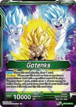Gotenks // Gotenks, Extravagant Assault Card Front