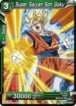 Super Saiyan Son Goku Card Front