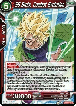SS Broly, Combat Evolution Card Front