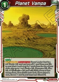 Planet Vampa Card Front