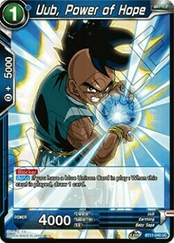 Uub, Power of Hope Card Front