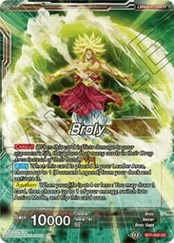 Broly // Broly, Recurring Nightmare Card Front