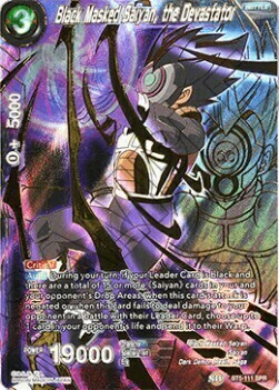 Black Masked Saiyan, the Devastator Card Front