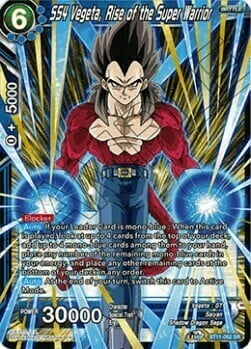SS4 Vegeta, Rise of the Super Warrior Card Front