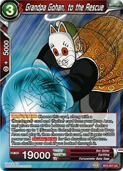 Grandpa Gohan, to the Rescue Card Front