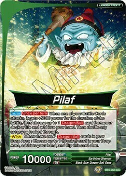 Pilaf // Tiny Warrior Son Goku Card Front