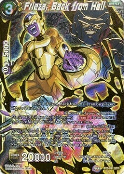 Frieza, Back from Hell Card Front