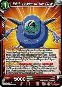 Pilaf, Leader of the Crew Card Front