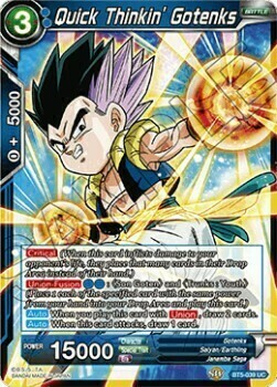 Quick Thinkin' Gotenks Card Front