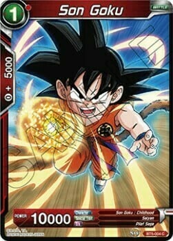 Son Goku Card Front