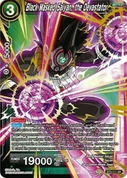 Black Masked Saiyan, the Devastator Card Front