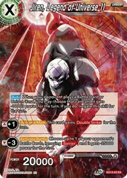 Jiren, Legend of Universe 11 Card Front