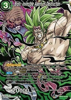 Broly, Invincible Agent of Destruction Card Front