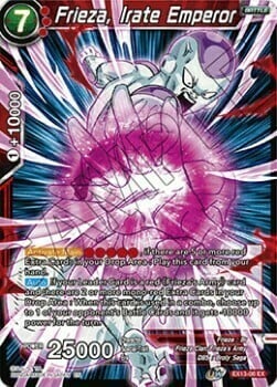 Frieza, Irate Emperor Card Front