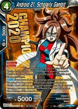 Android 21, Scholarly Gambit Card Front