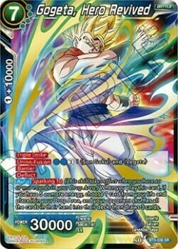 Gogeta, Hero Revived Card Front