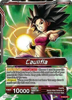 Caulifla // Caulifla Running Wild Card Front