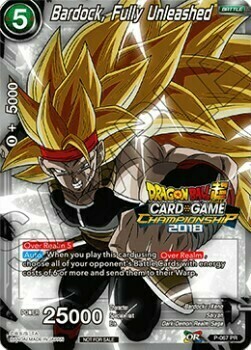Bardock, Fully Unleashed Card Front