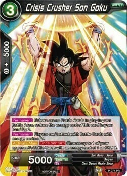 Crisis Crusher Son Goku Card Front