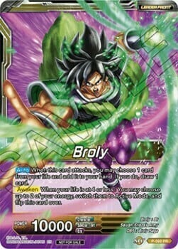 Broly // Broly, the Awakened Threat Card Front