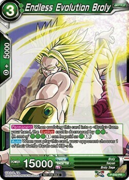 Endless Evolution Broly Card Front
