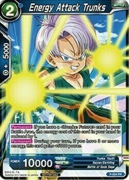 Energy Attack Trunks Card Front