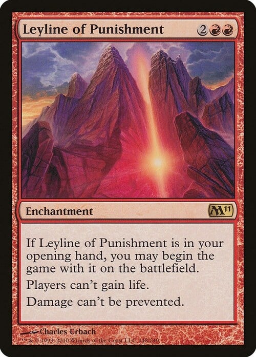 Leyline of Punishment Card Front
